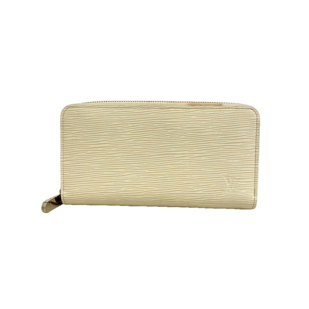Louis Vuitton Epi Zippy Wallet M6007J Ivoire Women's Long OP024270